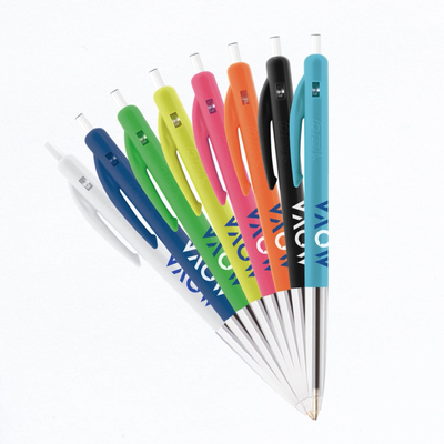 1101045 bic ballpoints m10 diverse kleuren opdruk