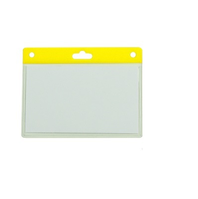 Creditcard badge geel