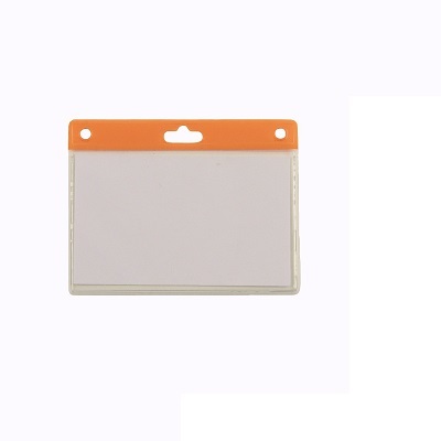 Creditcard badge oranje
